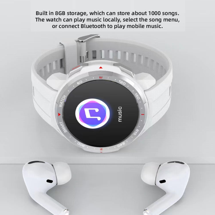 MT12 1.28 inch TFT Screen Smart Watch, Support Bluetooth Call & 8G Memory(Black) by bashfashion