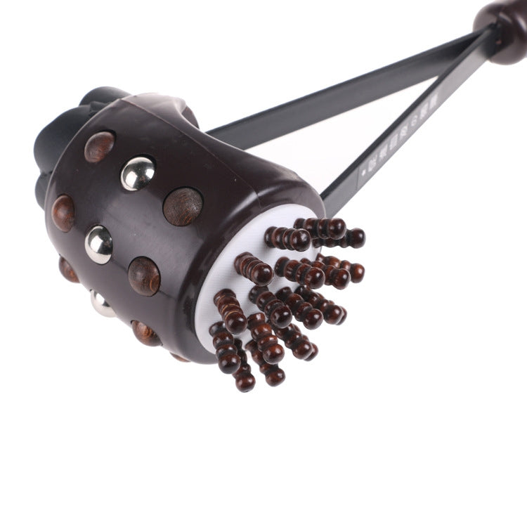 Rose Flower Shape Multi-functional Elastic Massager for The Elderly by bashfashion