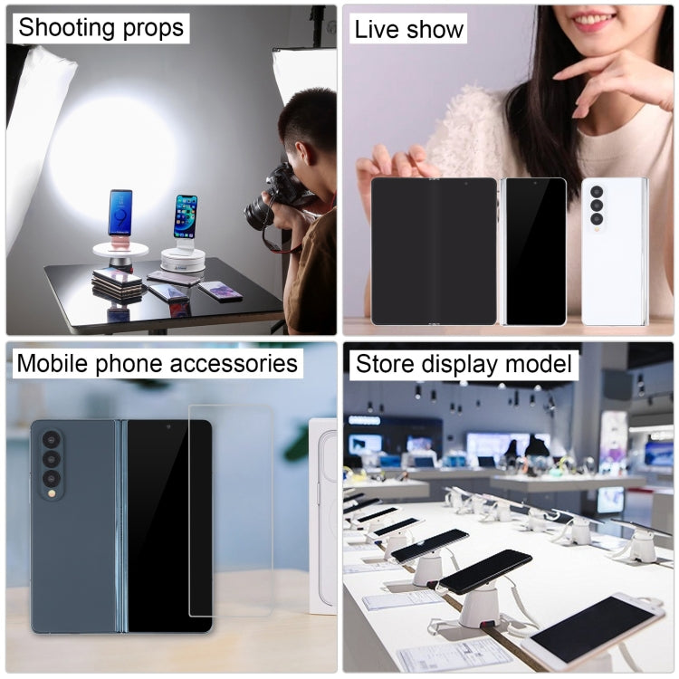 For Samsung Galaxy Z Fold4 Black Screen Non-Working Fake Dummy Display Model(Blue) by bashfashion