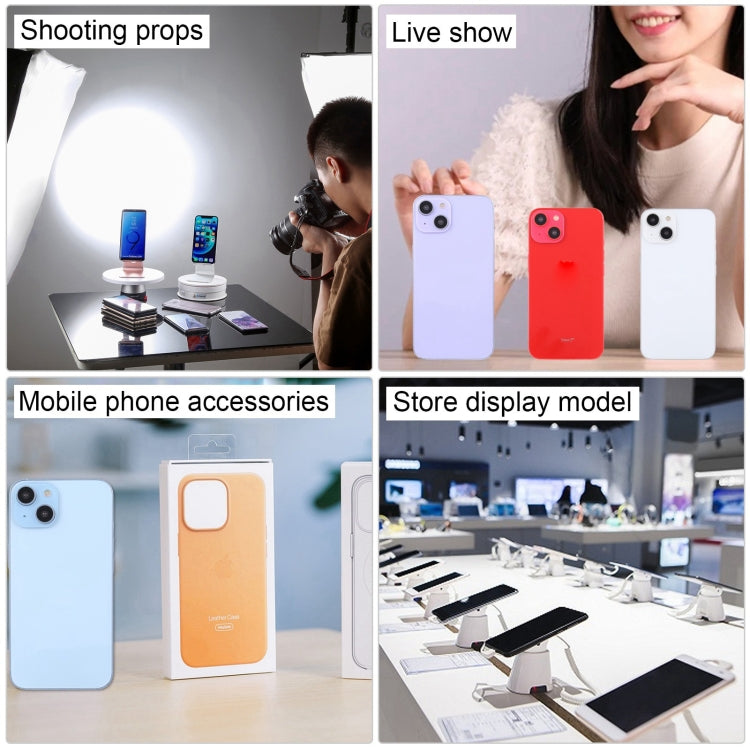 For iPhone 14 Plus Black Screen Non-Working Fake Dummy Display Model (Yellow) by bashfashion