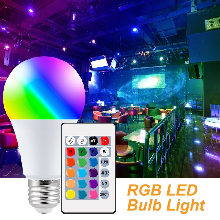 Smart Remote Control RGB Bulb Light, Power: 25W(Warm White) by bashfashion