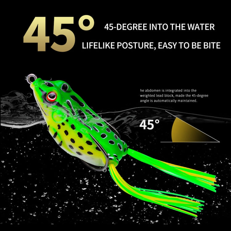 Thunder Frog Road Lure Fake Bait Simulation Soft Bait, Specification: 5g 4.3 cm(C) by null