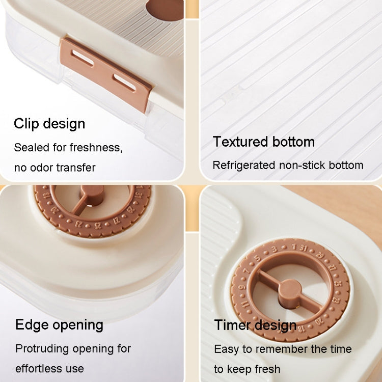 3 Layer With Cover Dumpling Storage Box Food Grade Home Dumpling Frozen Fresh Case by bashfashion