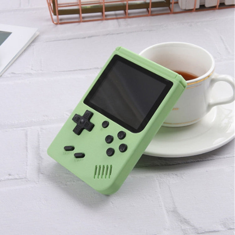 MK500 Macaron Mini Retro Classic Handheld Game Console for Kids Built-in 500 Games, Support AV Output(Green) by bashfashion