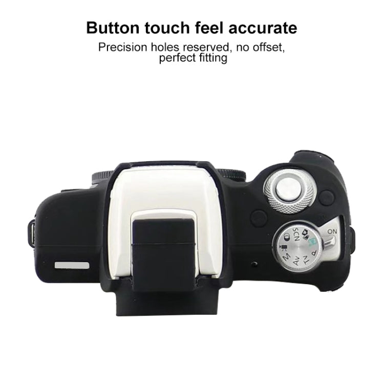 For Canon EOS M50 Mark II / M50 II Soft Silicone Protective Case(Coffee) by bashfashion