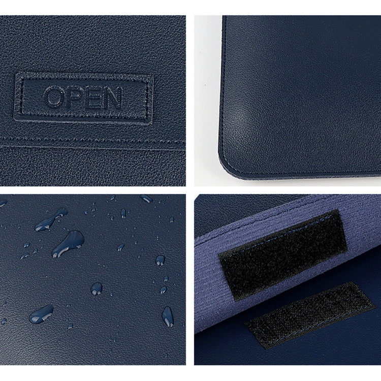 PU06 3 in 1 PU Multifunctional Laptop Bag, Size:14.1-15.4 inch(ArmyGreen) by bashfashion