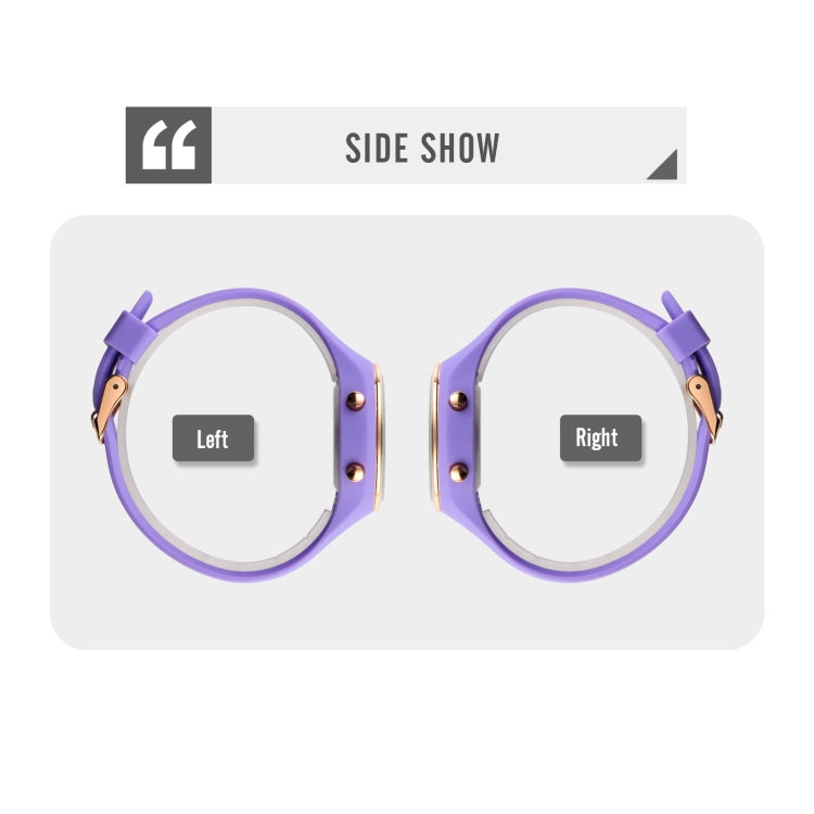 SKMEI 1720 Round Dial LED Digital Display Luminous Silicone Strap Electronic Watch(White) by SKMEI