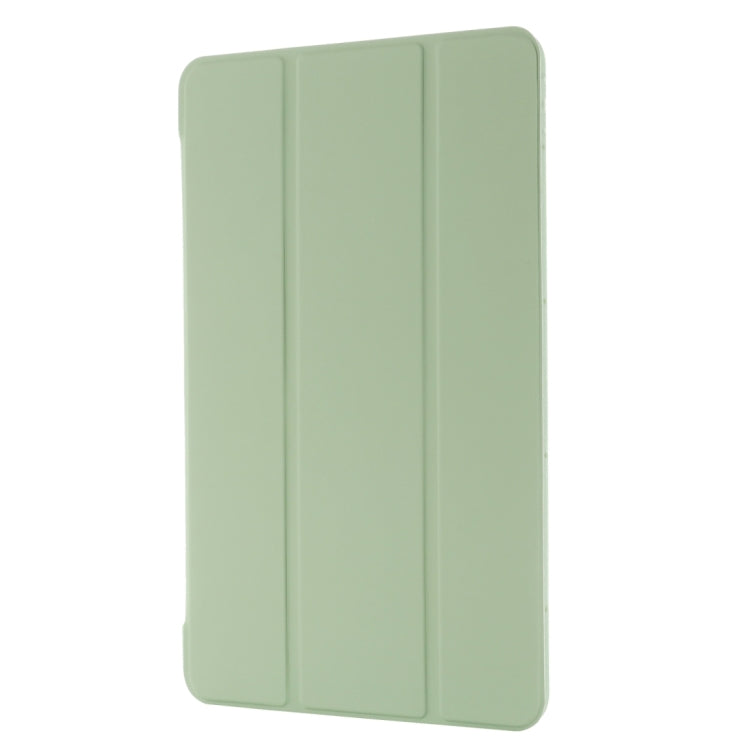 For Huawei MatePad 11 (2021) GEBEI Shockproof Horizontal Flip Leather Case with Three-folding Holder(Green) by GEBEI