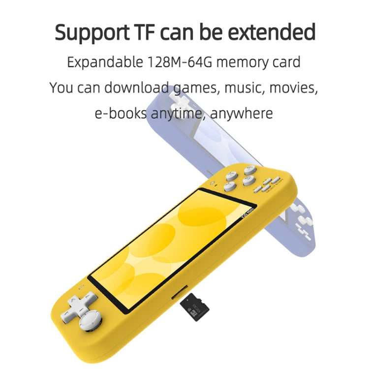 X20 mini Classic Games Handheld Game Console with 4.3 inch Screen & 8GB Memory(Blue) by bashfashion