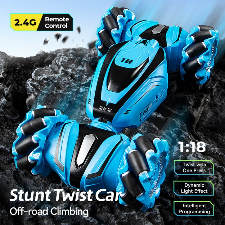 JJR/C Q110 2.4G Remote Control Stunt Climbing Drift Twist Car(Blue) by JJR/C