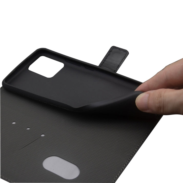 For Tecno Pova 4 idewei Two-color Splicing Leather Phone Case(Black) by idewei