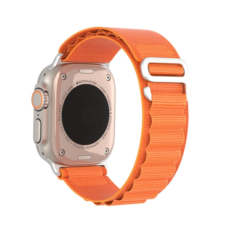For Apple Watch Series 5 40mm DUX DUCIS GS Series Nylon Loop Watch Band(Orange) by DUX DUCIS