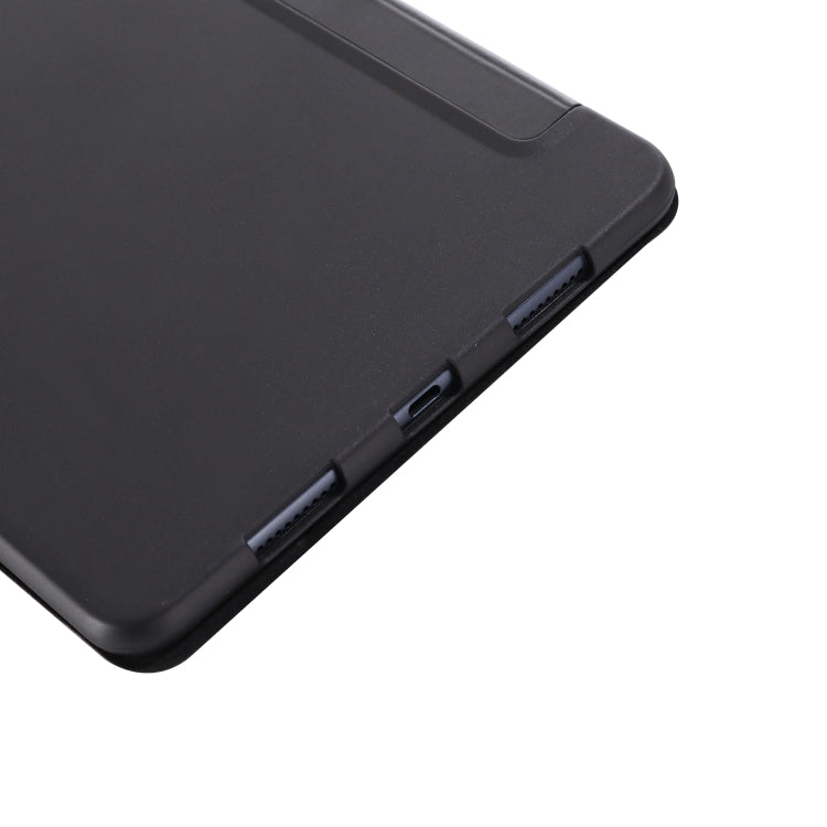 For Huawei Matepad 10.4 GEBEI Shockproof Horizontal Flip Leather Case with Three-folding Holder(Gold) by GEBEI