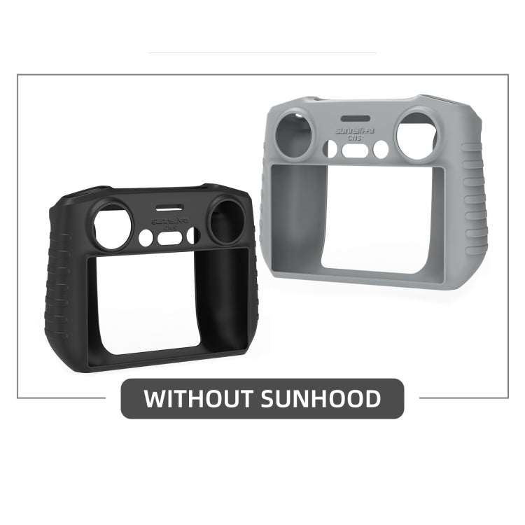 For DJI RC 2 Sunnylife Remote Control Shockproof Anti-scratch Silicone Case(Grey) by Sunnylife
