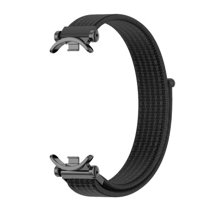 For Xiaomi Smart Band 10 / 9 / 8 Mijobs GT4 Breathable Nylon Loop Watch Band(Black) by MIJOBS