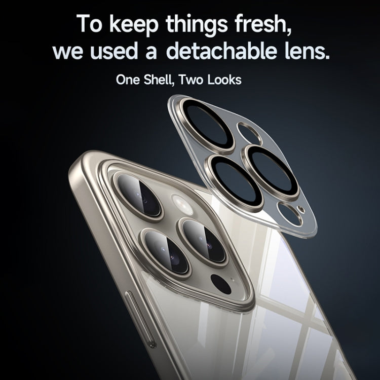 For iPhone 15 Pro Max SULADA Electroplating Frosted PC + TPU Shockproof Phone Case(Gold) by SULADA