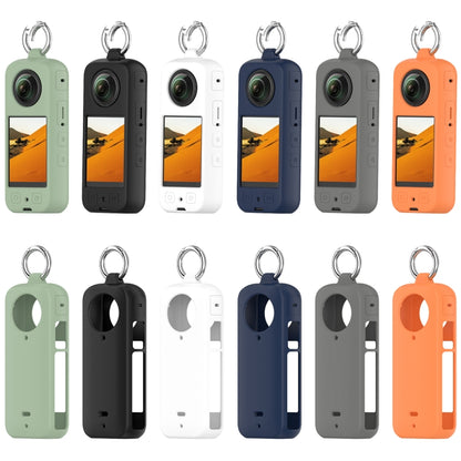 For Insta360 X3 Portable Silicone Protective Case(Orange) by bashfashion