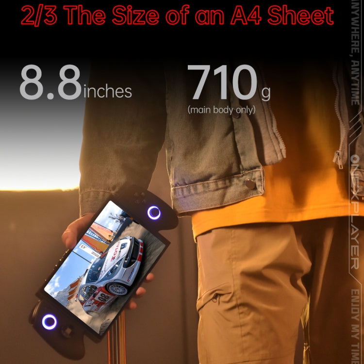 ONE-NETBOOK OneXPlayer X1 mini 8.8 inch Handheld Game Console, 32GB+2TB, Windows 11 AMD Ryzen 7 8840U(Black) by ONE-NETBOOK