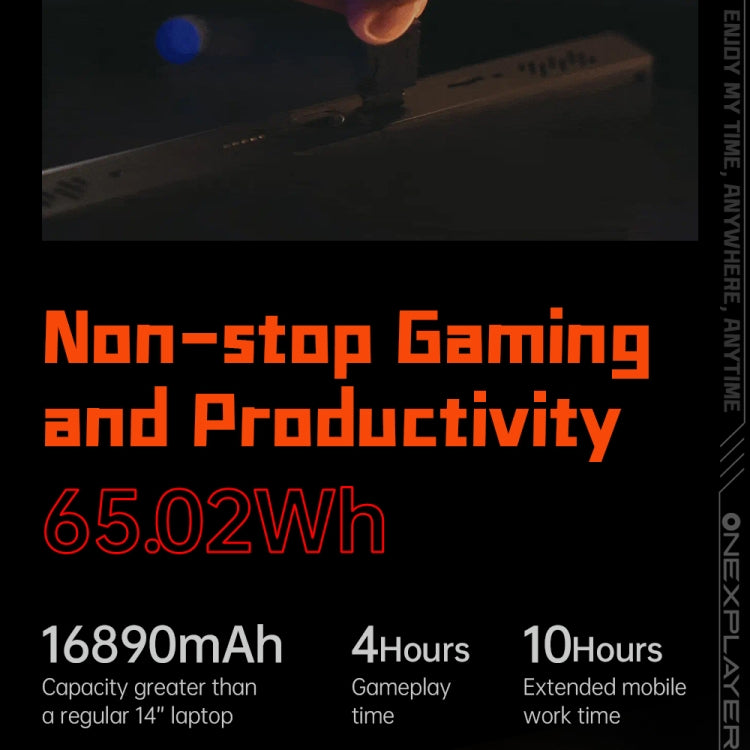 ONE-NETBOOK OneXPlayer X1 mini 8.8 inch Handheld Game Console, 32GB+1TB, Windows 11 AMD Ryzen 7 8840U(Black) by ONE-NETBOOK