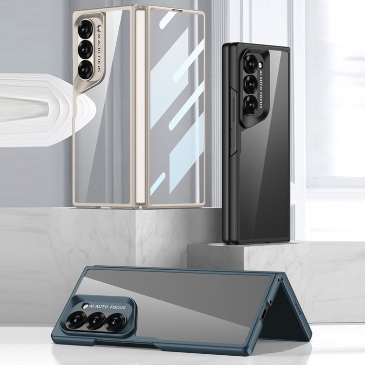 For Samsung Galaxy Z Fold6 GKK Integrated Electroplating Telescope Full Coverage Phone Case(Green) by GKK