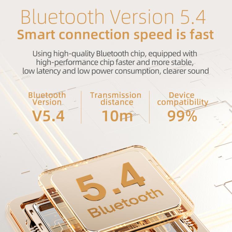 BLD07 Bone Conduction Bluetooth 5.4 Sleep Speaker(Pink) by bashfashion