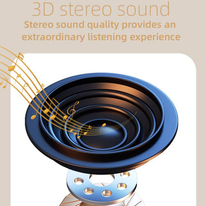 BLD07 Bone Conduction Bluetooth 5.4 Sleep Speaker(Pink) by bashfashion