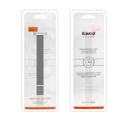 For Huawei Watch Fit3 Kalebol Hook and Loop Nylon Strap(Ocean Blue) by Kalebol