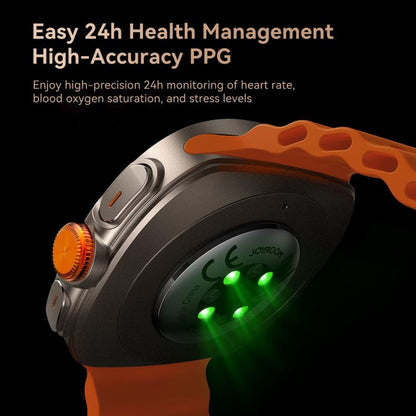 JOYROOM Venture Series JR-FV2 Smart Watch, Support Bluetooth Call / Sleep / Blood Oxygen / Heart Rate / Blood Pressure Health Monitor(White) by JOYROOM