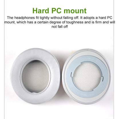 1 Pair Rotating Snap-on Replacement Earpads For Razer Kraken Pro V2, Material:Lambskin(Black Green) by bashfashion