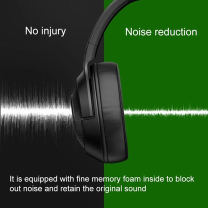 2pcs Insert Replacement Earpads For Razer Kraken Tournament / Edition / Kraken Kitty, Material:Protein Leather and Ice Silk Fabric(Black) by bashfashion