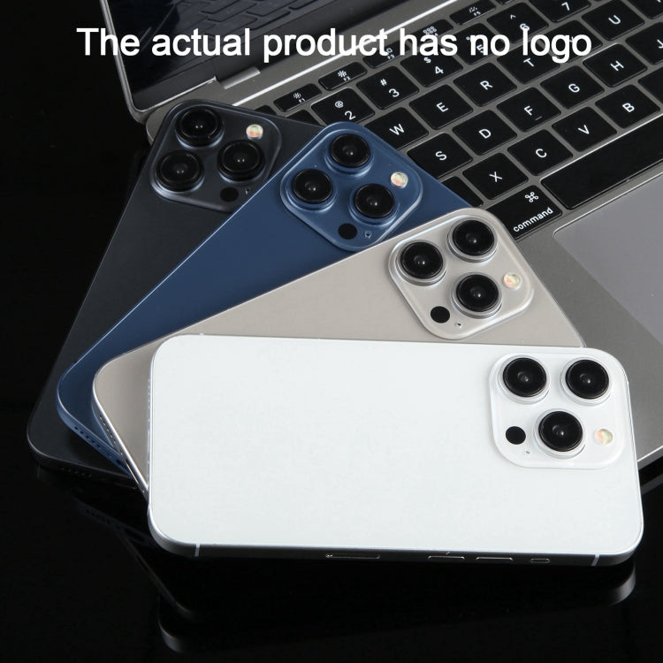 For iPhone 15 Pro Black Screen Non-Working Fake Dummy Display Model (Blue) by bashfashion