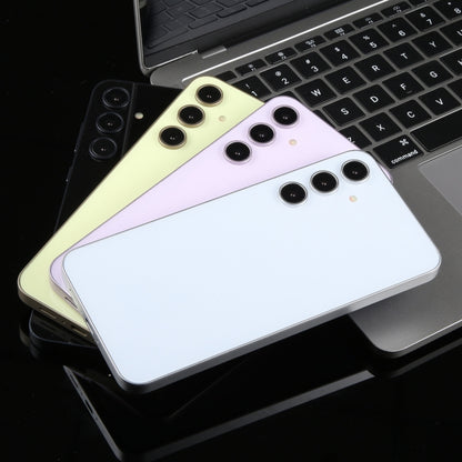 For Samsung Galaxy A55 5G Black Screen Non-Working Fake Dummy Display Model (White) by bashfashion