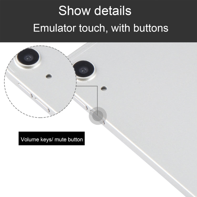 For iPad Air 11 2024 Black Screen Non-Working Fake Dummy Display Model (Silver) by bashfashion