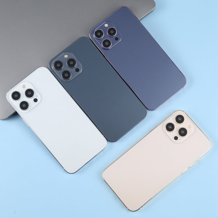 For iPhone 14 Pro Black Screen Non-Working Fake Dummy Display Model (Silver) by bashfashion