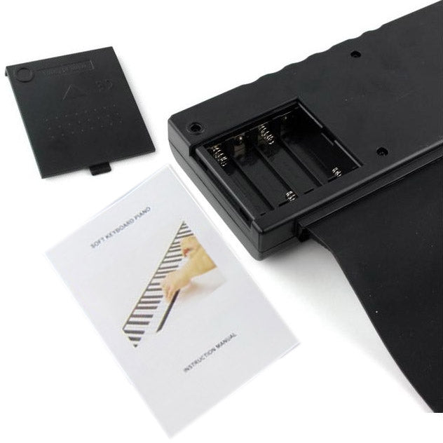 Datopal 61 Key Roll Up Soft Keyboard Piano MIDI by bashfashion