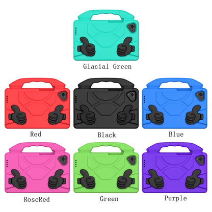 For Samsung Galaxy Tab A7 Lite T220 / T225 Thumb Bracket EVA Shockproof Tablet Case(Rose Red) by bashfashion