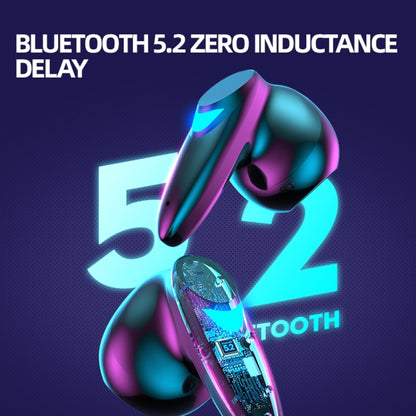 G10 TWS 5.2 Binaural True Stereo Touch Game Bluetooth Earphone(Black) by bashfashion