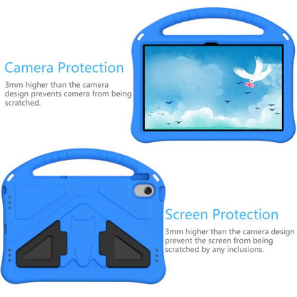 For Samsung Galaxy Tab A8 10.5 2021 X200 / X205 EVA Shockproof Tablet Case with Holder(Blue) by bashfashion