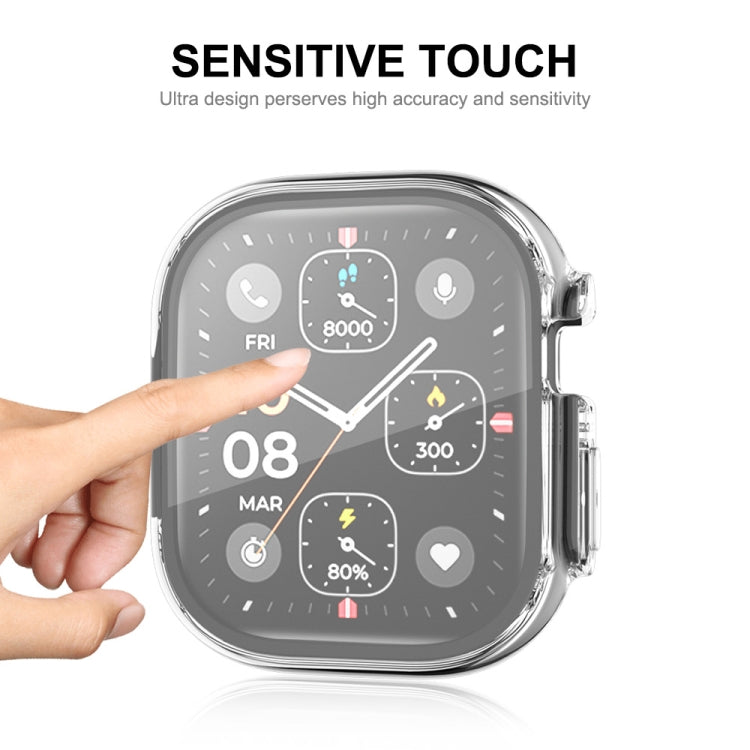 For Apple Watch Ultra / Ultra 2 49mm ENKAY Full Coverage Transparent Soft TPU Case with Screen Film by ENKAY