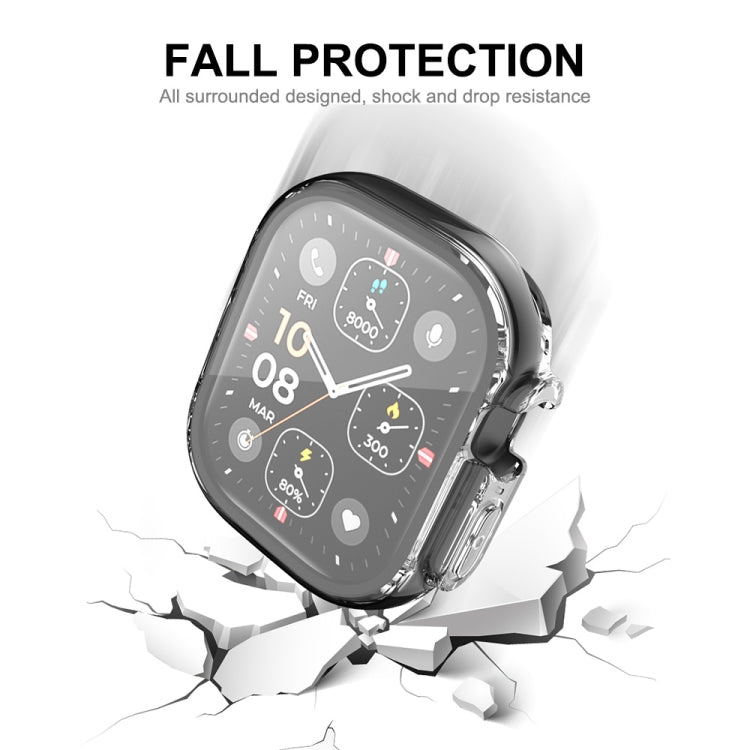For Apple Watch Ultra / Ultra 2 49mm ENKAY Full Coverage Transparent Soft TPU Case with Screen Film by ENKAY