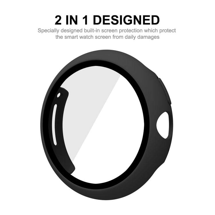 For Google Pixel Watch ENKAY Hat-Prince Full Coverage PC Frame + 9H Tempered Glass Case(Transparent) by bashfashion
