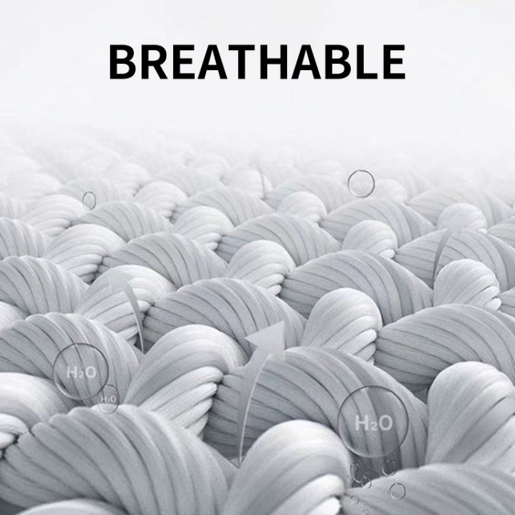 For Xiaomi Mi Band 8 ENKAY Hat-Prince 2 in 1 Set Full Coverage Screen Protector + Elastic Braided Nylon Watch Band(Black White) by ENKAY