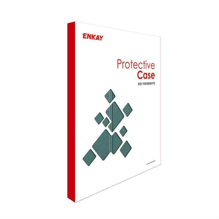 For Honor Pad X8 Pro / X9 11.5 ENKAY Tri-fold Custer Texture Leather Smart Tablet Case(Grey) by ENKAY