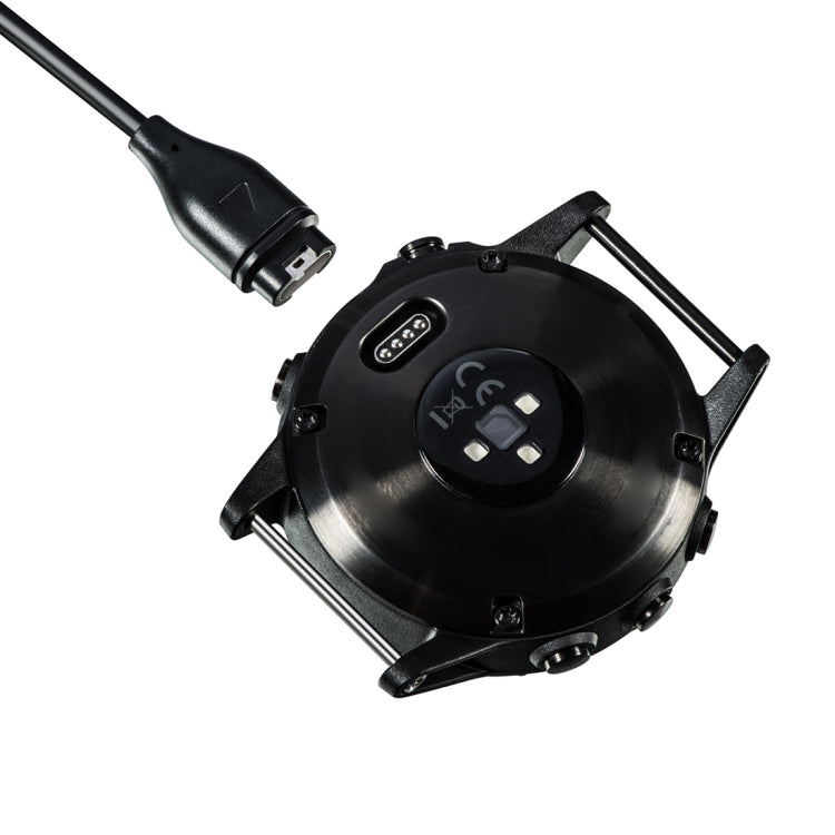 For Garmin Fenix 6 Type-C Port Watch Charger With Data Transmission(Black) by bashfashion