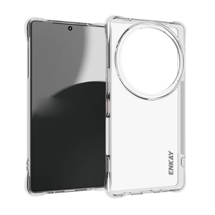 For Sharp Aquos R9 Pro ENKAY Hat-Prince Transparent TPU Shockproof Phone Case by ENKAY