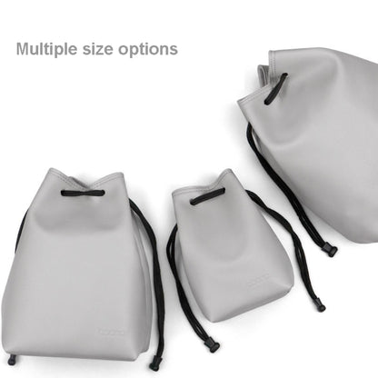 Baona Camera Bag Lens Drawstring Pouch, Size: Large(Black) by Baona