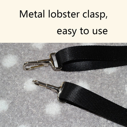 PE-160 Canvas Hanging Cat Cage Hammock Adjustable Length Swing Pet Nest, Size: S(Pink Strawberry) by bashfashion