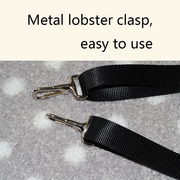 PE-160 Canvas Hanging Cat Cage Hammock Adjustable Length Swing Pet Nest, Size: L(Pink Winning Cat) by bashfashion