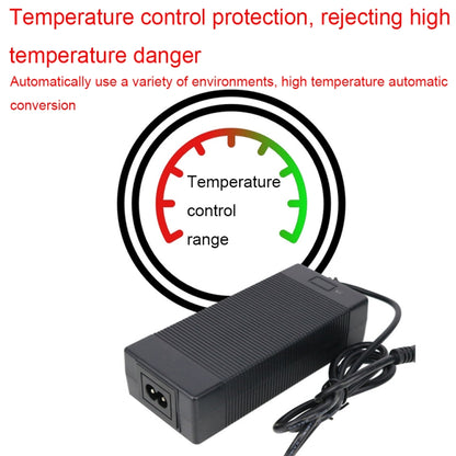 84W 42V/2A Electric Vehicle Smart Temperature Control Heat Dissipation Charger, Spec: 3-core(EU Plug) by bashfashion