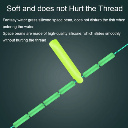 2pcs Outdoor Fishing Anti-tangle Spotted Invisible Line Set with Scale, Size: 7.2m(5.0) by bashfashion